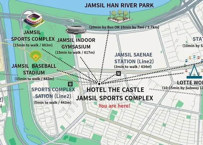 The Castle Jamsil Sports Complex 2*